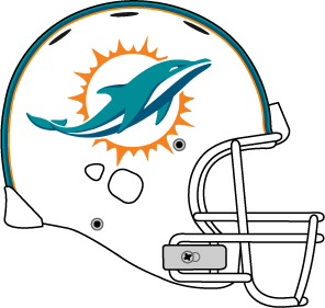 Miami Dolphins 2013-Pres Helmet Logo fabric transfer